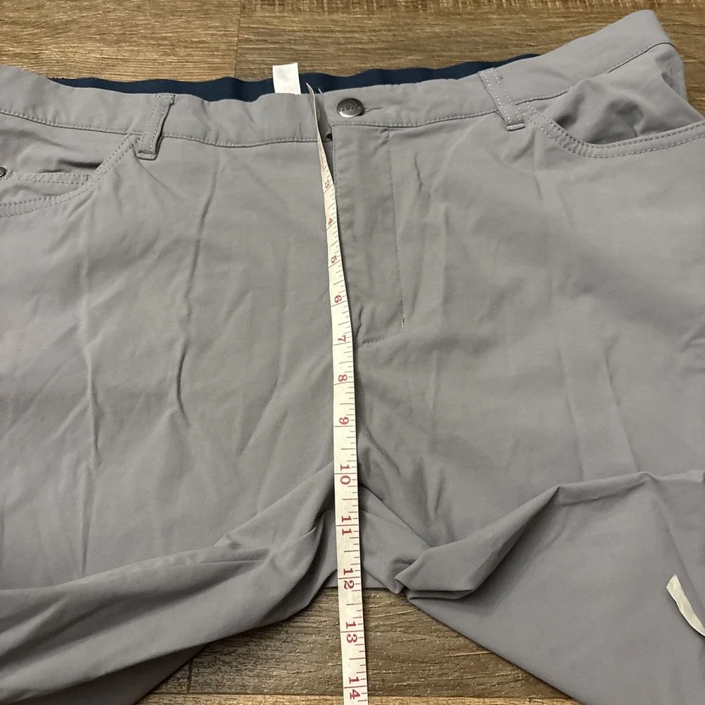Adidas Golf Pants Mens 36x30 (28) Black Go To 5 Pocket Stretch Chino Tapered Fit